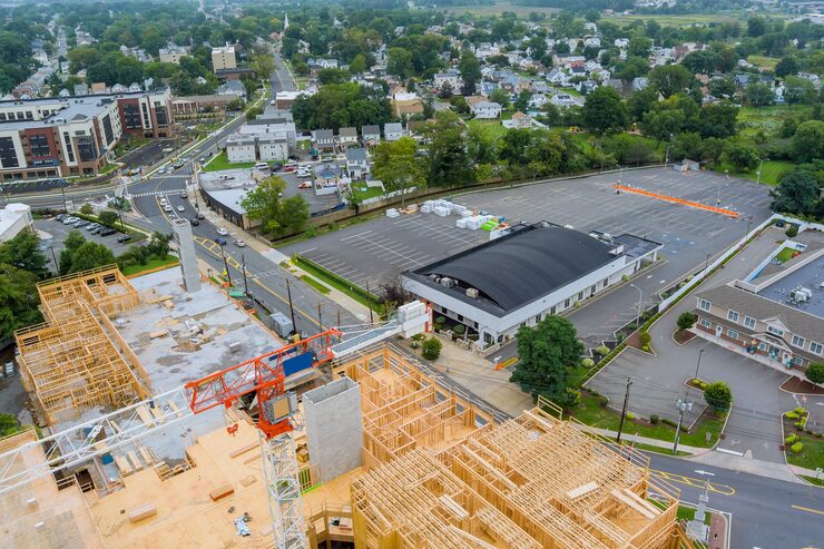 construction of a warehouse
