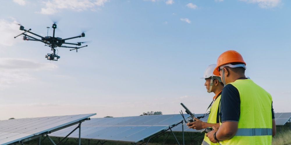 Drone Technology in Construction site Survey