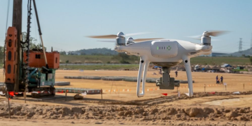 Drone Technology in Construction: Revolutionizing Site Surveys and Safety Inspections