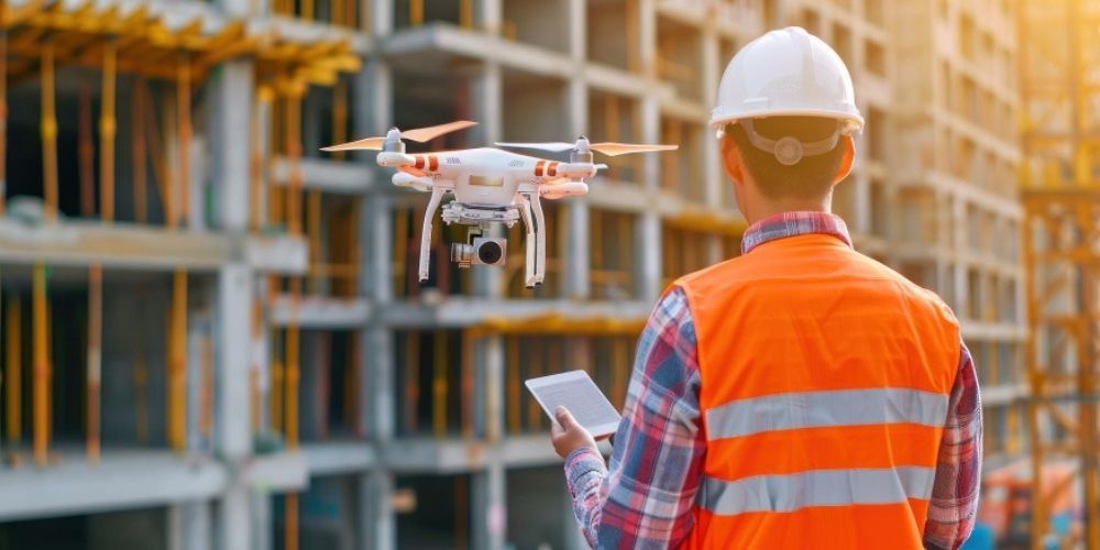 drone technology in commercial construction