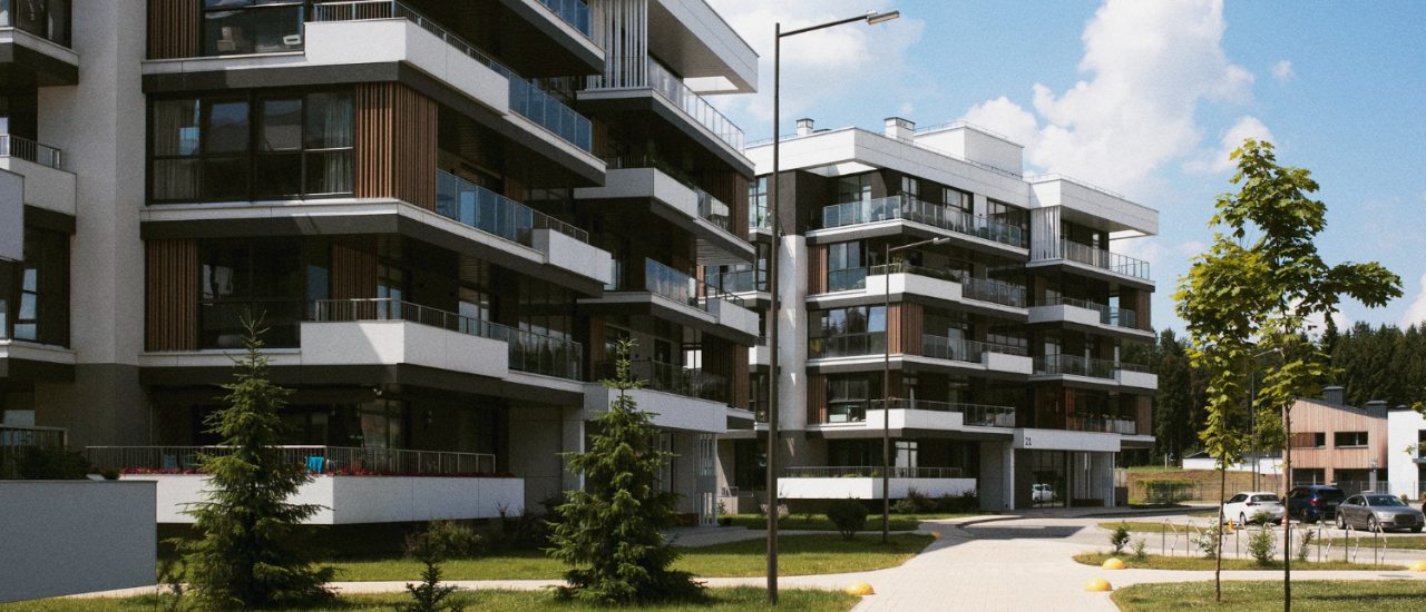 apartment complex building 